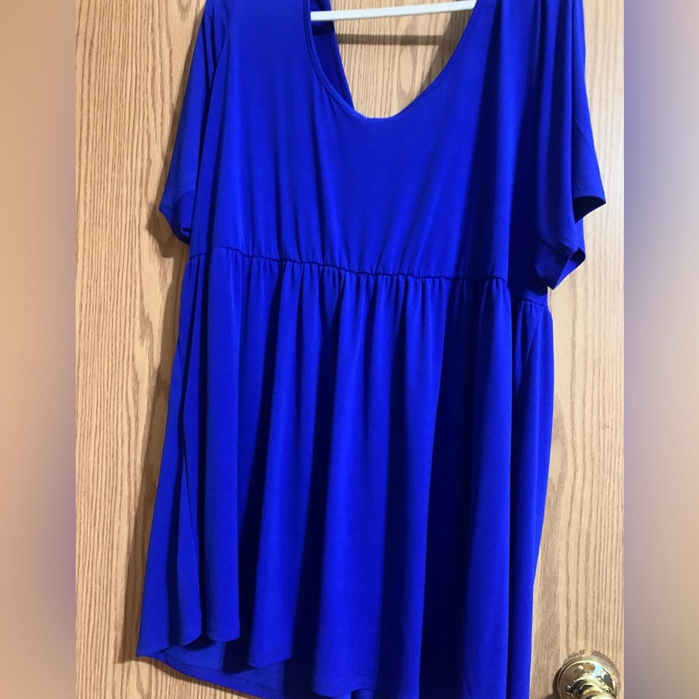 SOLD -NWT Torrid cinched babydoll tunic - Picture 2 of 8